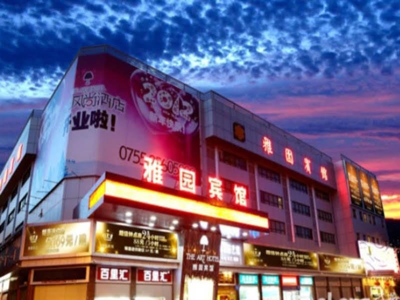 Shenzhen Luohu Art Hotel, Dongmen Shopping Center Exterior foto